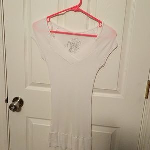 Derek Heart White Knit Top